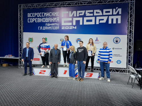 Студентка АмГУ заняла третье место на Всероссийских соревнований по гиревому спорту 