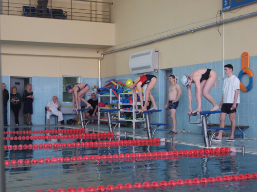В соревнованиях по плаванию победу одержала команда администрации АмГУ 