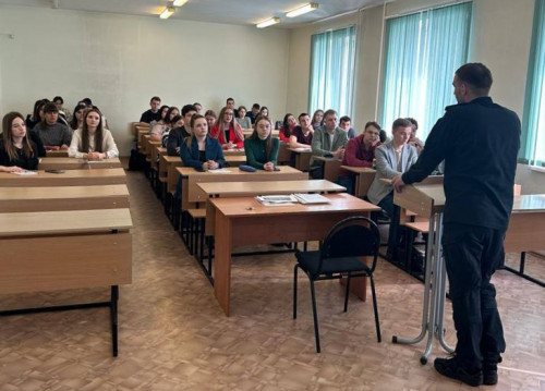 На юридическом факультете прошла встреча в рамках Всероссийского проекта «Я горжусь. Герои»